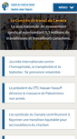 Mobile Screenshot of congresdutravail.ca